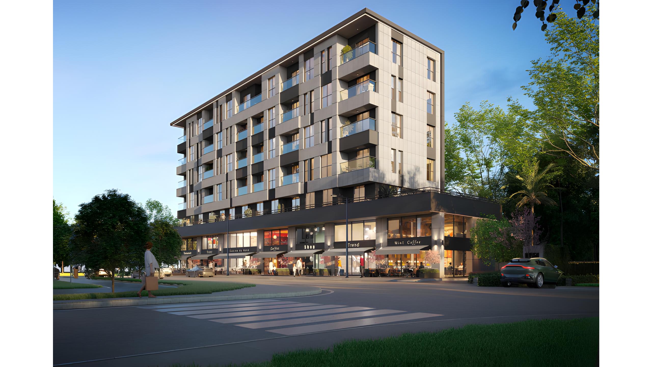 Stylish and custom-designed apartments for sale are located in Istanbul, Zeytinburnu