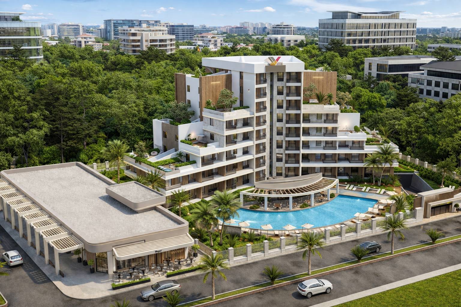 Contemporary Homes Apartments for Sale Antalya, Altıntaş — property in Antalya (REF 1465)