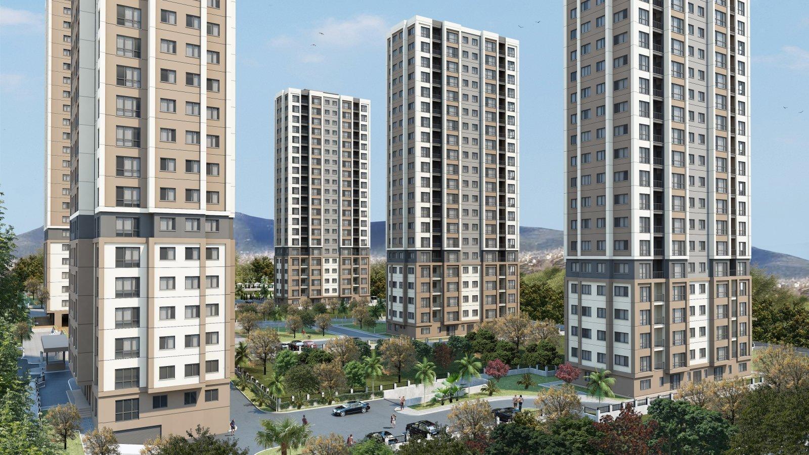 Senior-friendly sea view property with balcony in Istanbul, Kartal