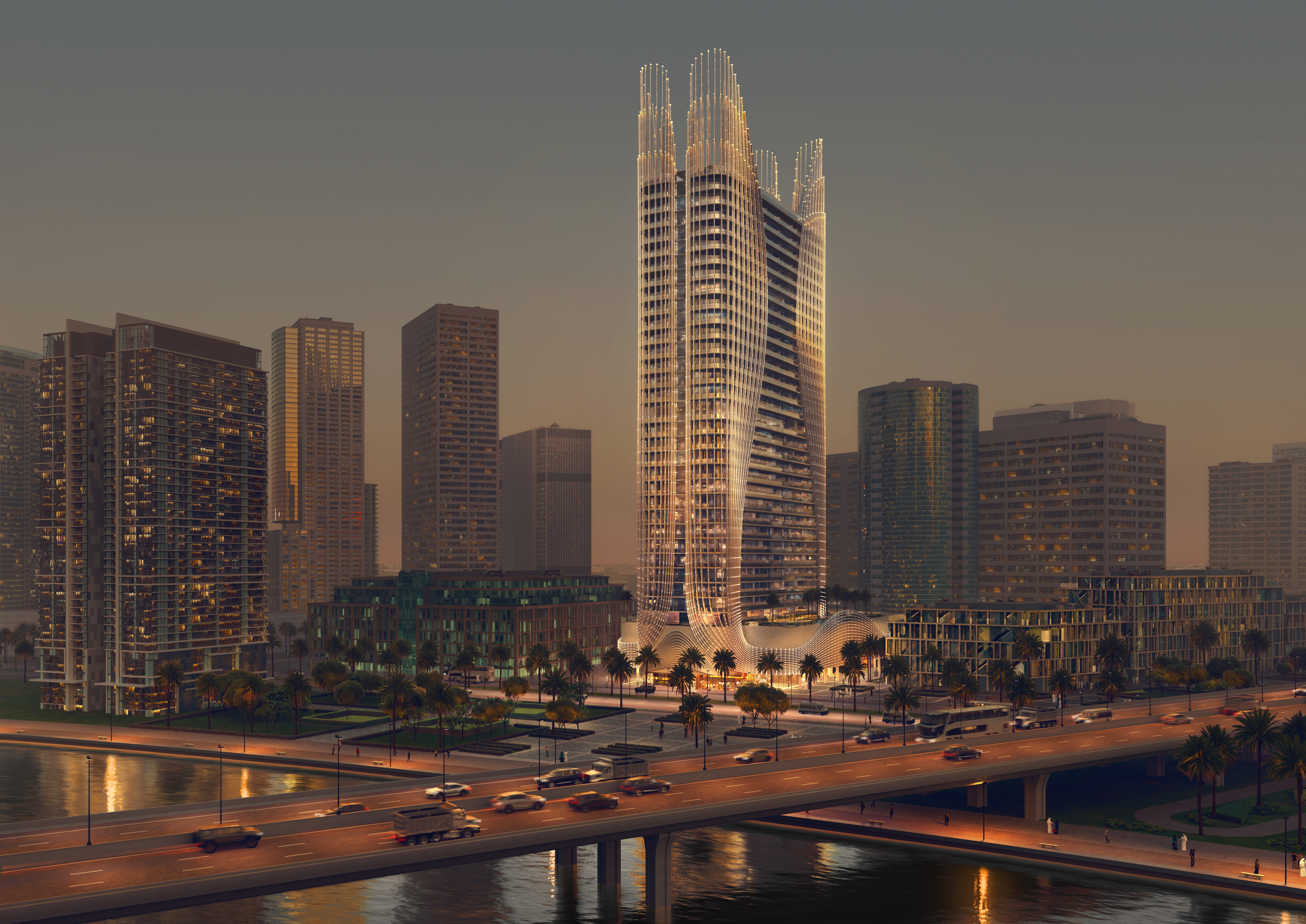 Luxury apartments with modern designs in Dubai, Business Bay