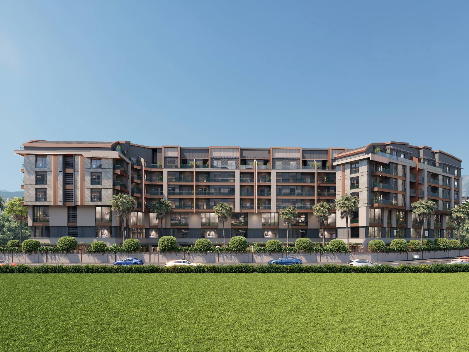 Architecturally designed, exclusive apartments for sale in Antalya, Konyaaltı