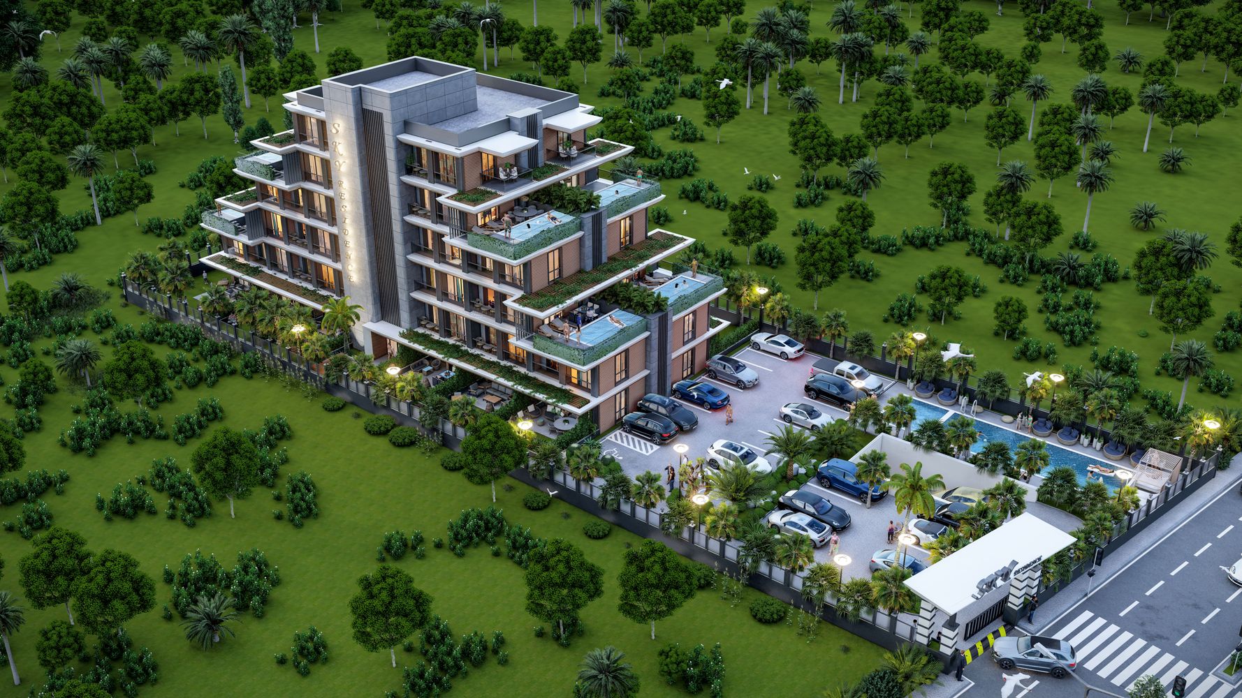 Exclusive Luxury Terrace Apartments for Sale in Antalya, Altıntaş in Antalya — photo 2