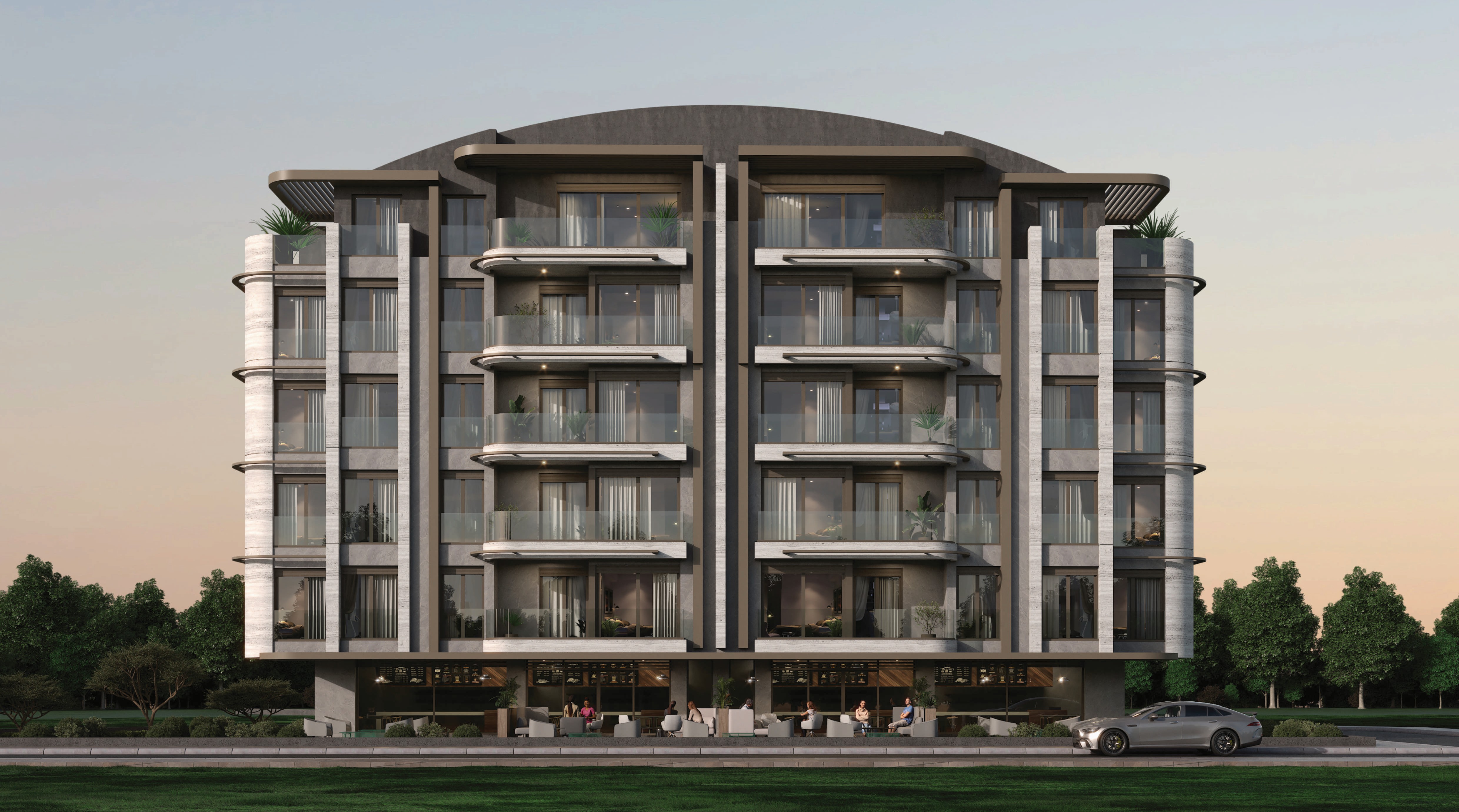 Luxury apartments for sale close to the beach in Antalya, Konyaaltı