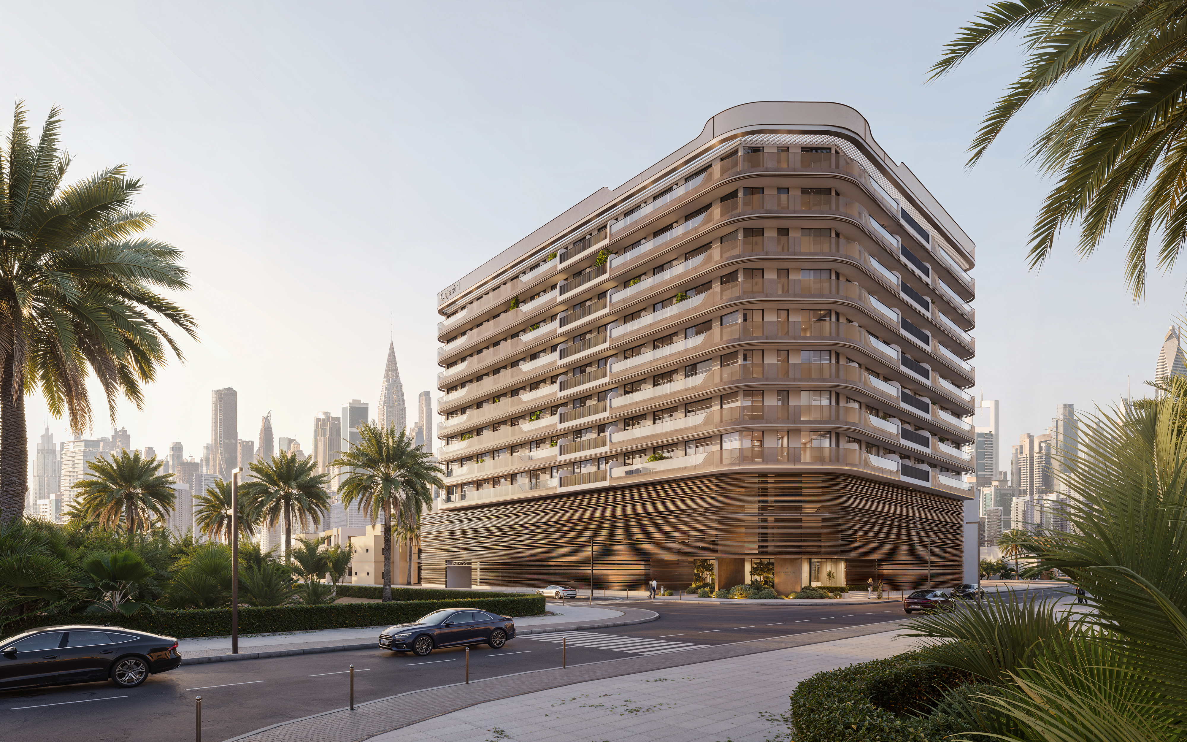 Luxury apartments near the beach in Dubai, Al Satwa — property in Dubai (REF 10003)