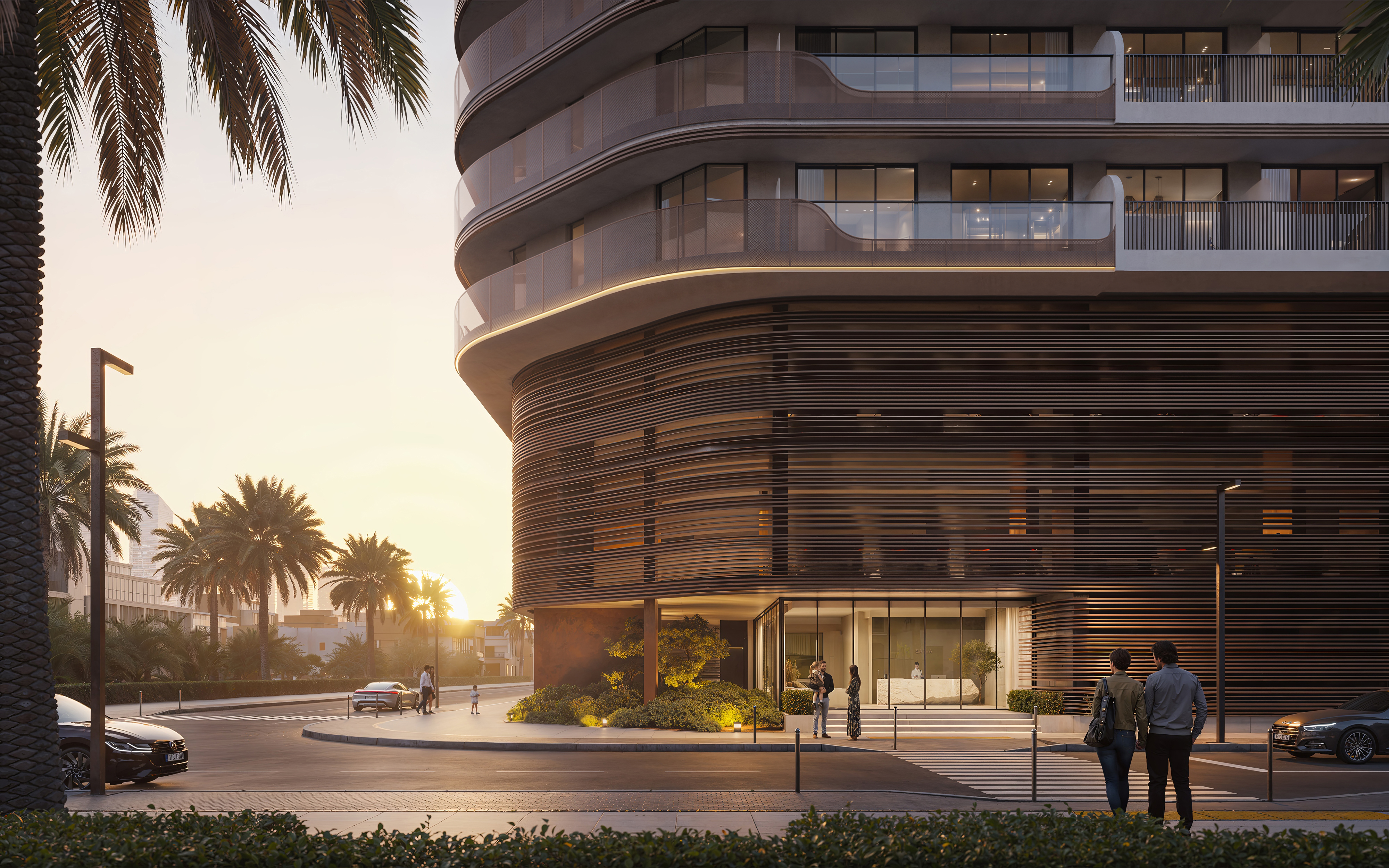 Luxury apartments near the beach in Dubai, Al Satwa in Dubai — photo 2