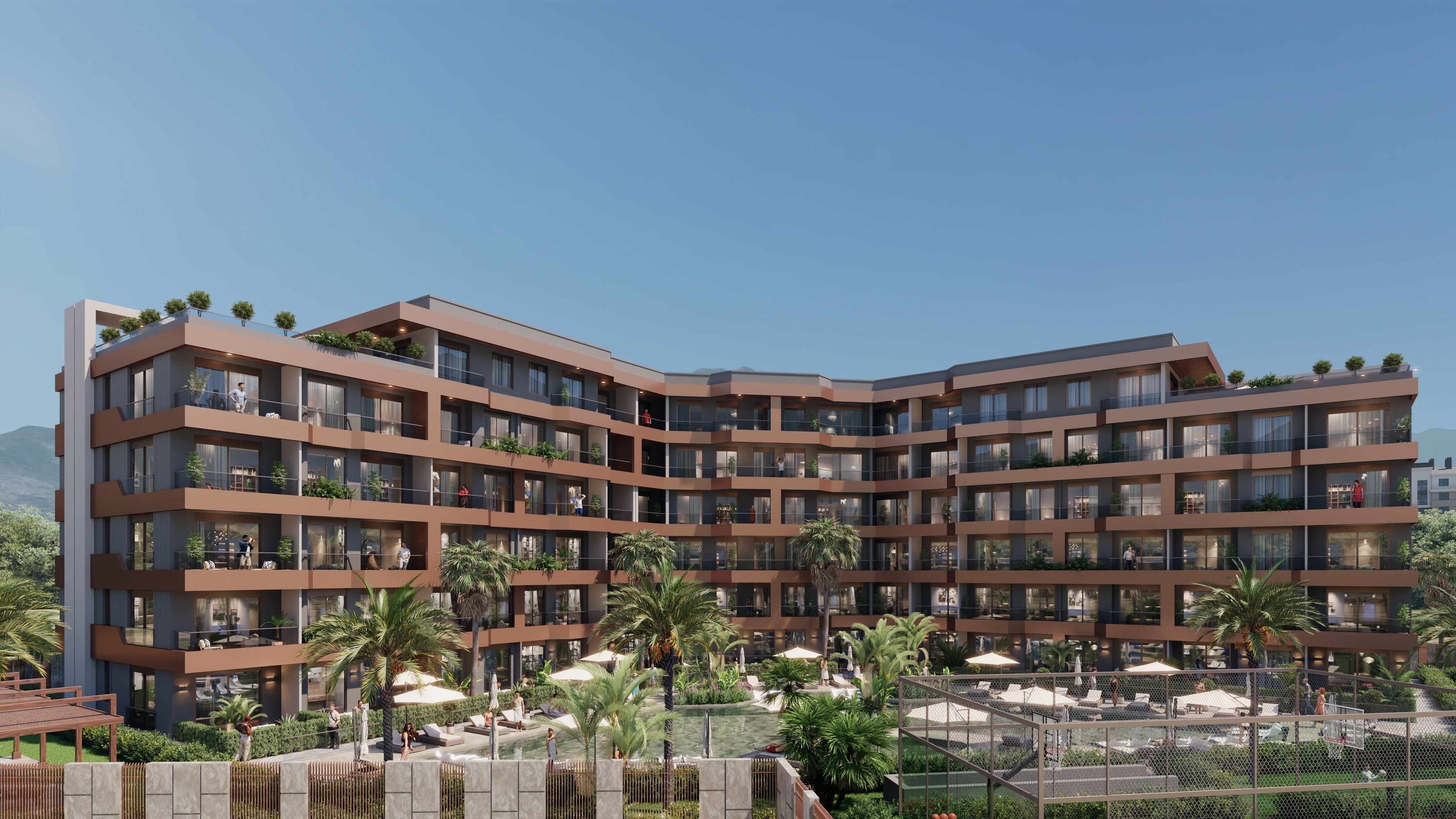 Exclusive Resort-Style Apartments for Sale in Antalya, Altıntaş