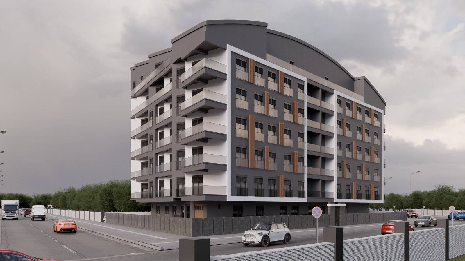 Stylish and architecturally designed chic apartments in Antalya, Muratpaşa
