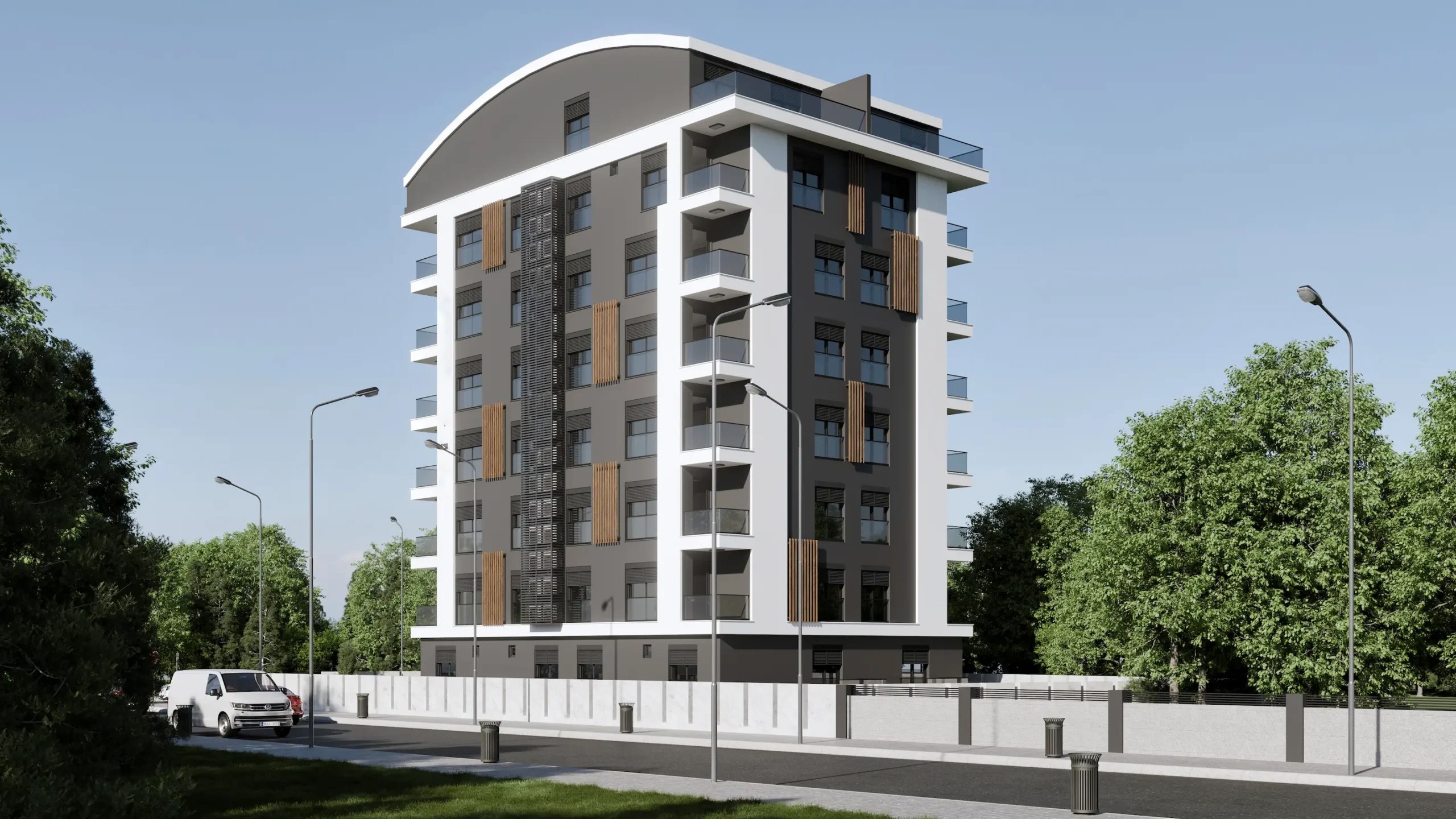 Luxury apartments for sale in a central location in Antalya, Muratpaşa