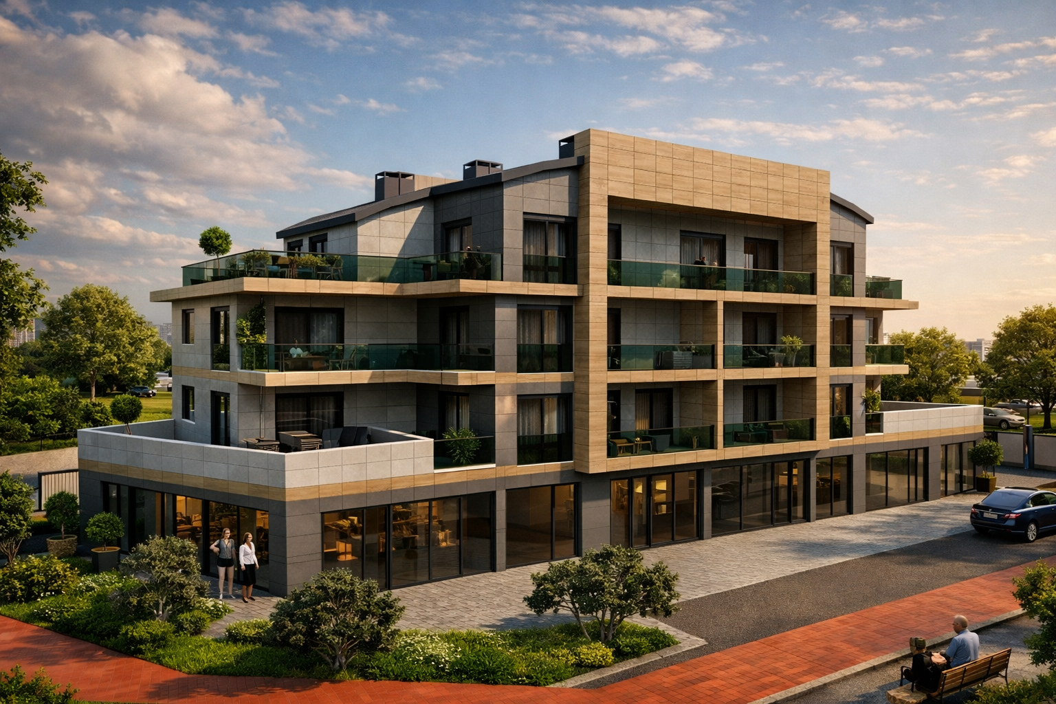 Boutique Complex Apartments for Sale Antalya, Altıntaş — property in Antalya (REF 1467)