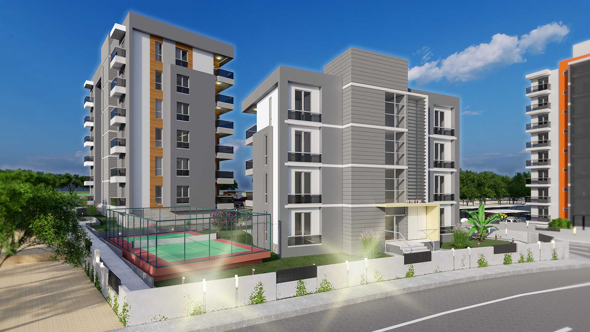 New apartments suitable for investment in Antalya, Altintas