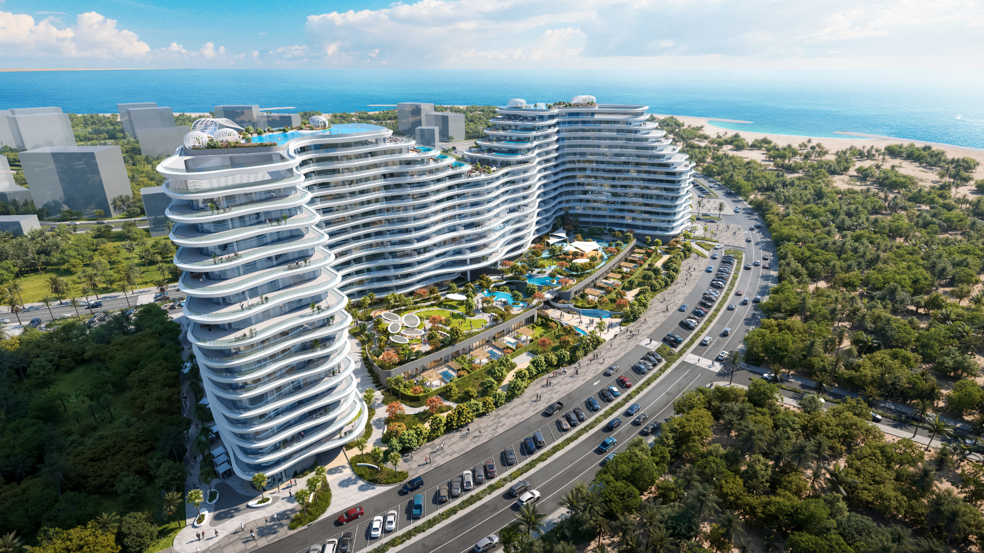 Luxury apartments with modern design on Al Marjan Island ( RAK )