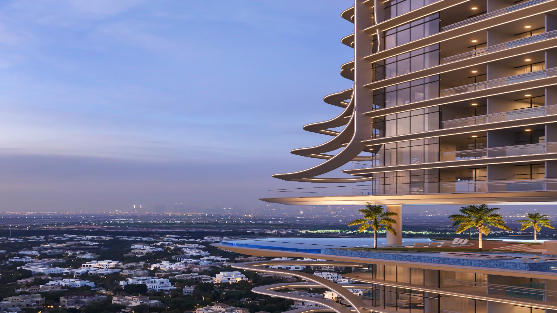 Ultra-luxury apartments with modern design in Dubai, Majan