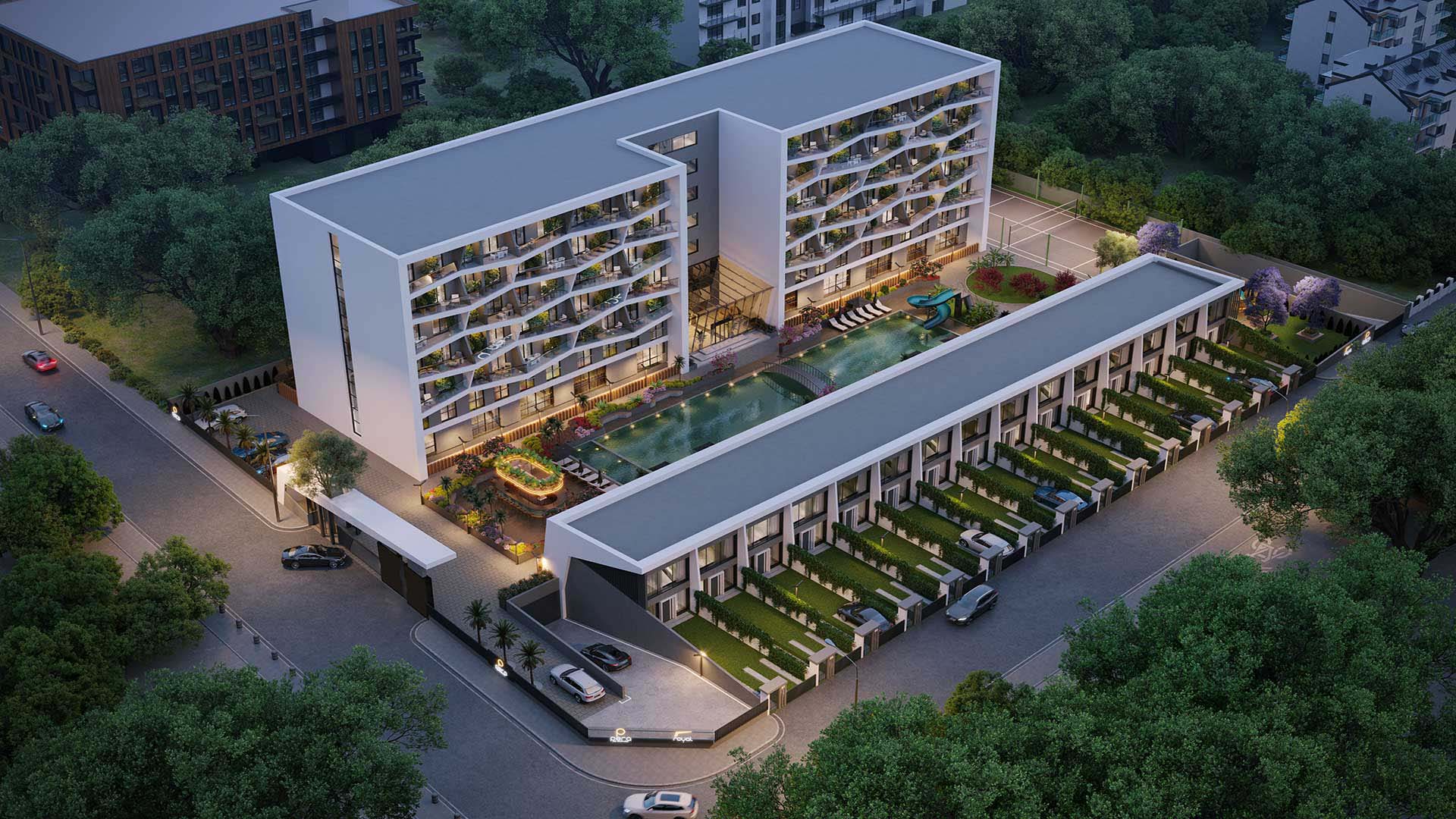 Apartments suitable for investment in a perfect location in Antalya, Altınova
