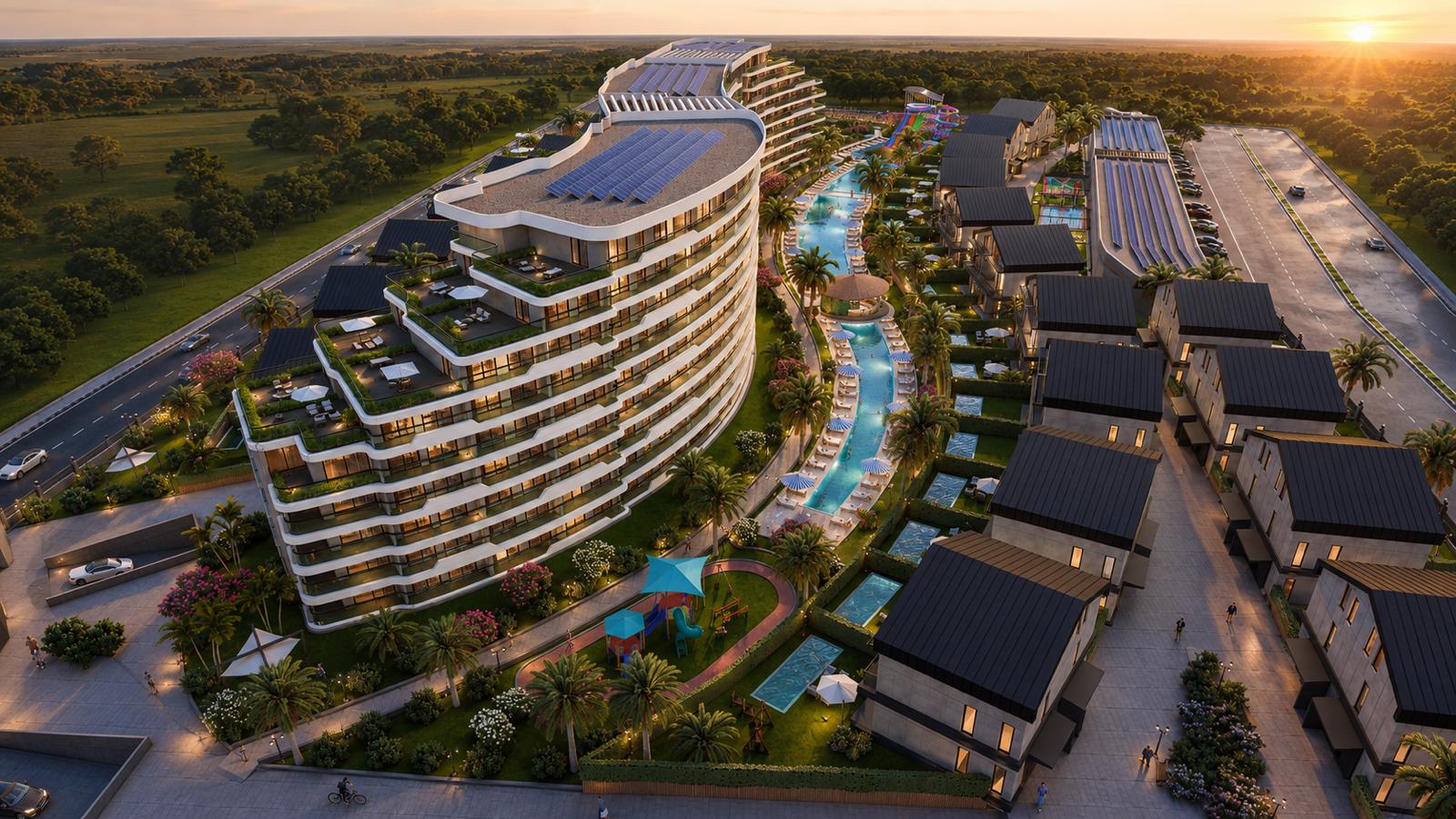 Modern Resort Style Apartments for Sale in Antalya, Altıntaş — property in Antalya (REF 1462)