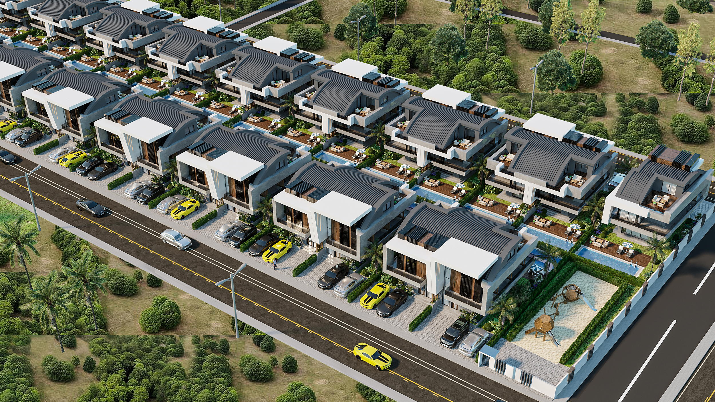 Exclusive Modern Villas for Sale in Antalya, Belek — property in Antalya (REF 1469)