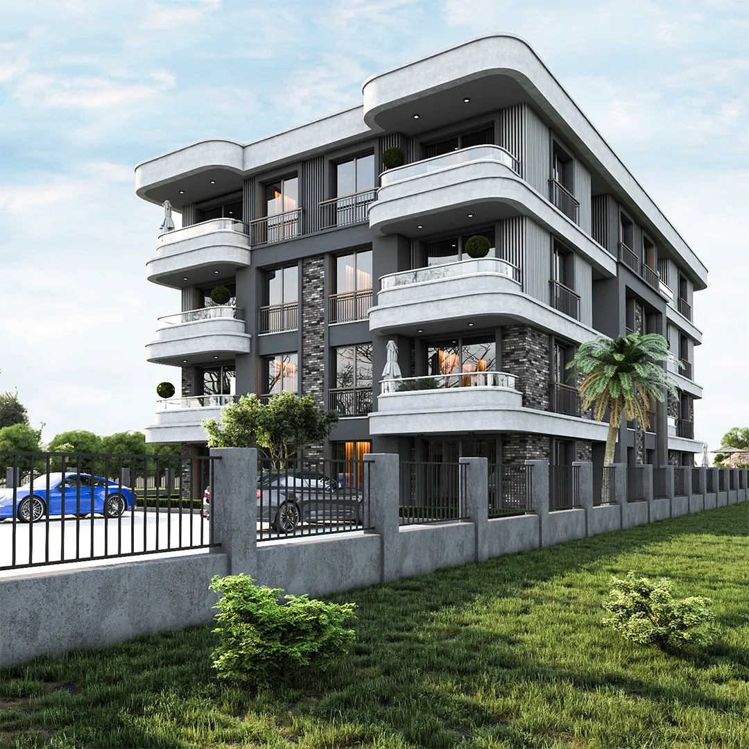 Luxury apartment ready to move into in Antalya, Altıntaş