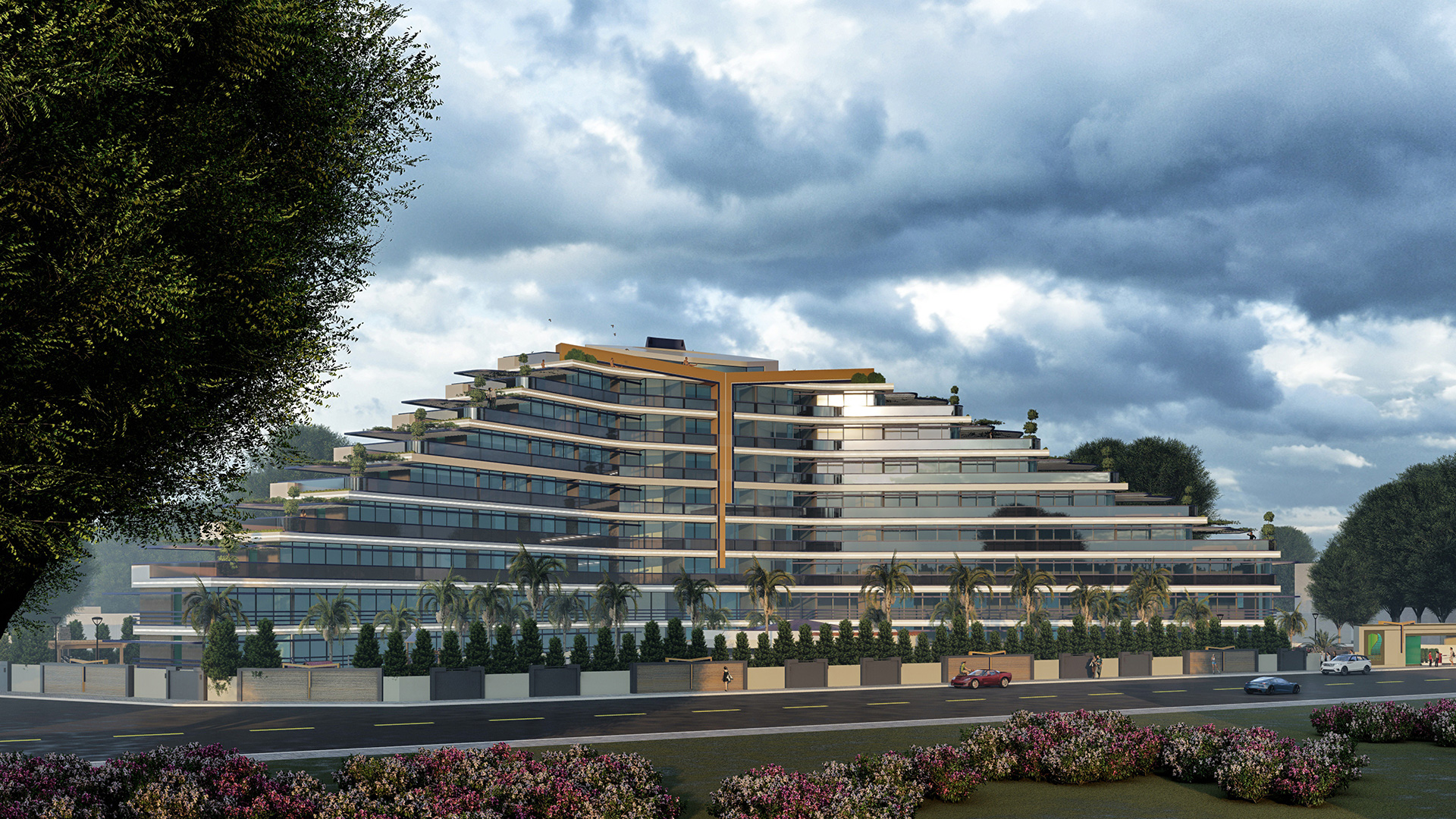 Apartments suitable for citizenship in a stylish project in Antalya, Altintas