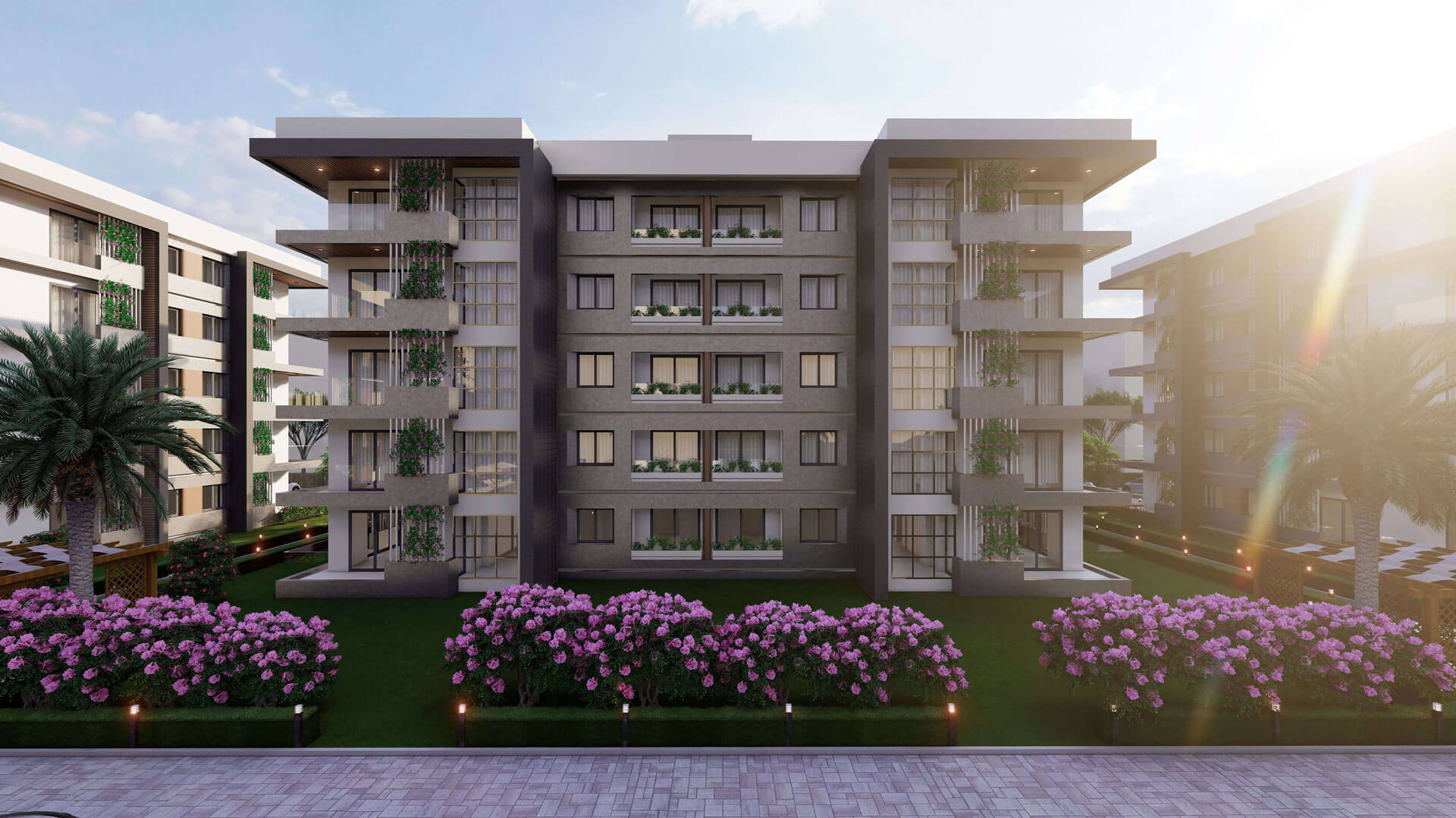 Peaceful, spacious apartments next to nature in Antalya, Dösemealti