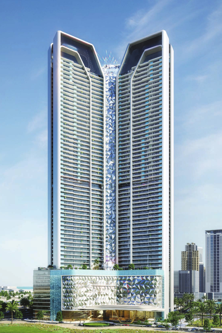 Luxury apartments with private pool in Dubai, Jumeirah Lake Towers