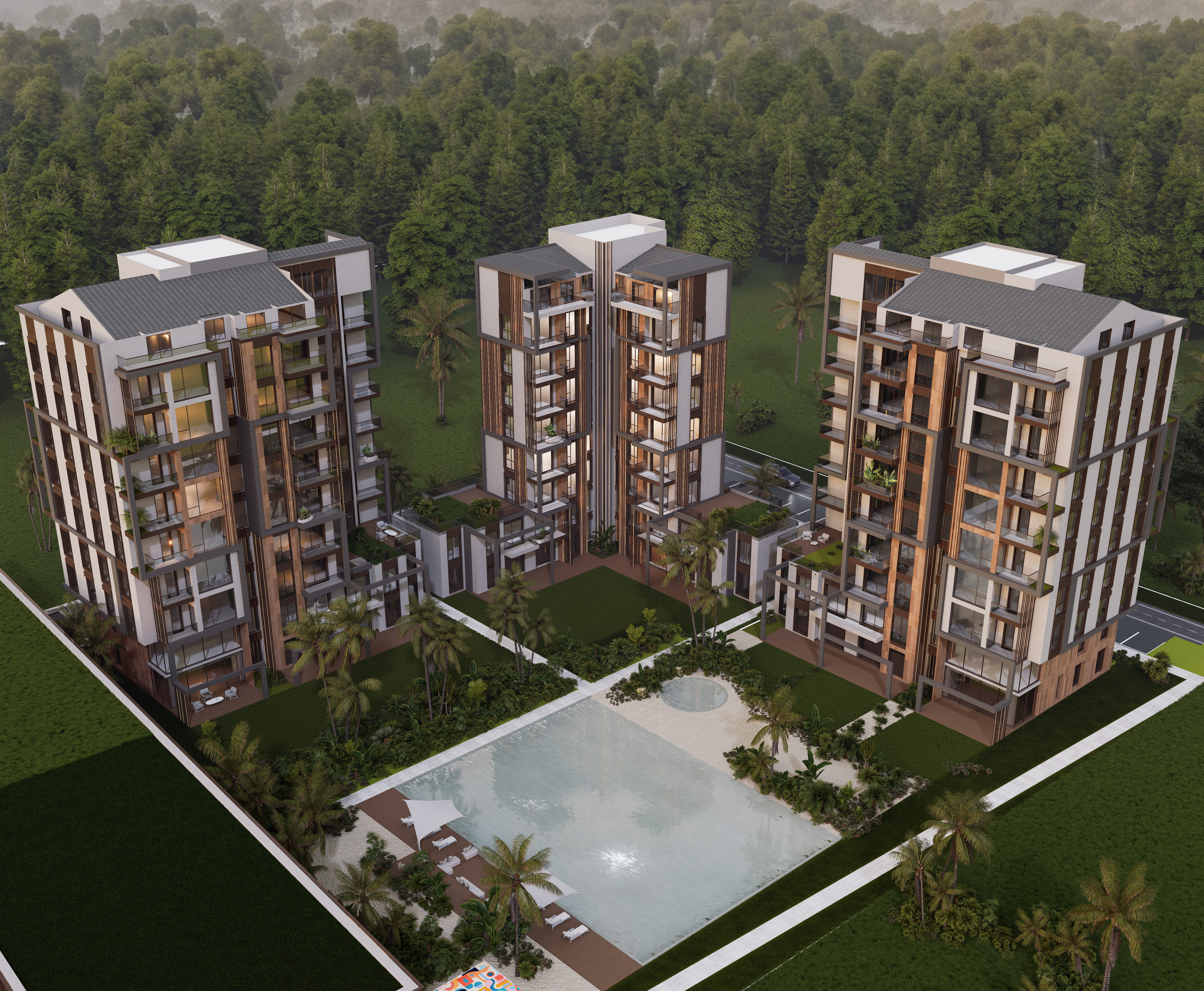Modern Living Apartments for Sale in Antalya, Altıntaş