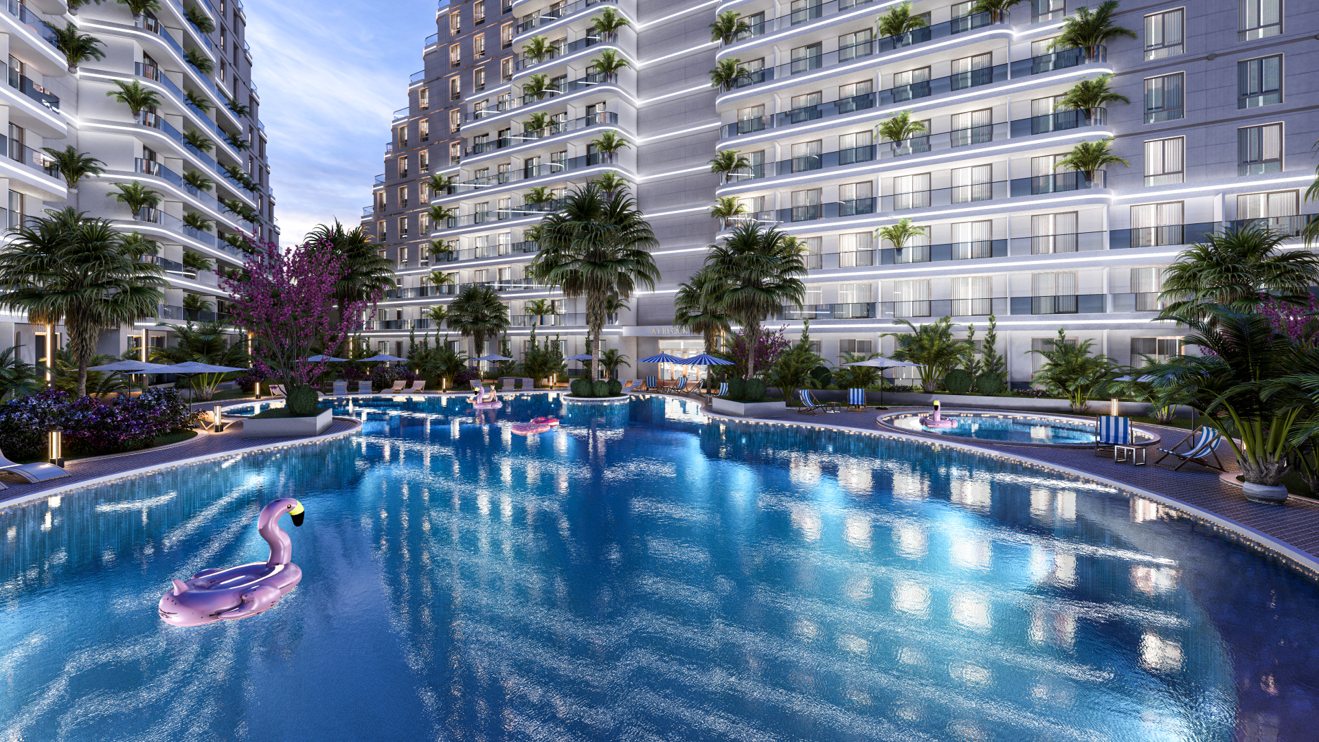 Luxury apartments with modern design in Cyprus, Geçitkale