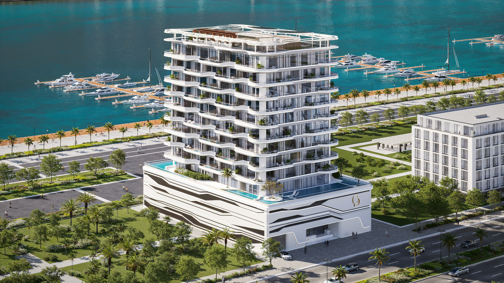 Luxury apartments with sea views in Dubai, Dubai Islands