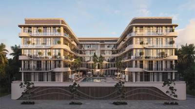 Stylish apartments with affordable payment plans for investment in Dubai, South — property in Dubai (REF 10058)