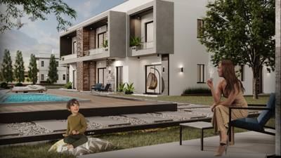 قبرص، گیرنے میں لگژری کمپلیکس میں اسٹائلش ولاز — property in قبرص (REF 8003) — photo 7
