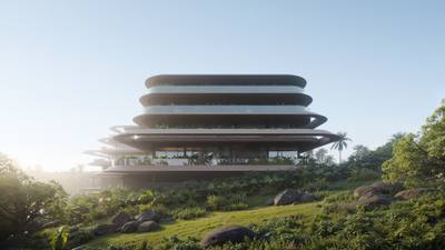 Luxury Designer Apartments with Private Beach Access in Bali, Nuanu City — property in Bali (REF 80038) — photo 3