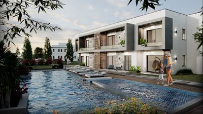 Stylish villas in luxury complex in Cyprus, Kyrenia — property in Cyprus (REF 8003)