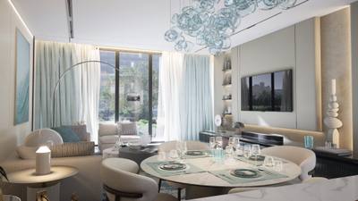 شقق فائقة الفخامة مع أحواض سباحة خاصة في دبي، جزر دبي — property in دبي (REF 10063) — photo 17