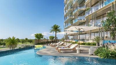 شقق فائقة الفخامة مع أحواض سباحة خاصة في دبي، جزر دبي — property in دبي (REF 10063) — photo 10