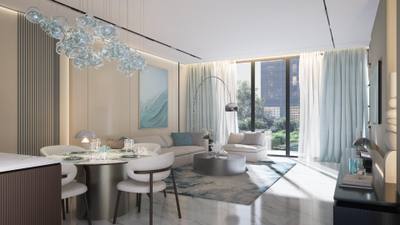 شقق فائقة الفخامة مع أحواض سباحة خاصة في دبي، جزر دبي — property in دبي (REF 10063) — photo 16