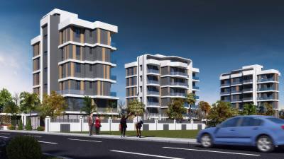 Appartements de luxe prêts à emménager à Antalya, Altıntaş