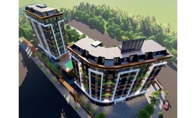 Helt ny fastighet med pool och parkeringsplats under jord i Istanbul, Pendik — property in Istanbul (REF 5002) — photo 5