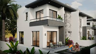 قبرص، گیرنے میں لگژری کمپلیکس میں اسٹائلش ولاز — property in قبرص (REF 8003) — photo 9