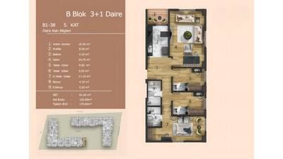 Nouveaux appartements avec piscine et parking intérieur à İstanbul, Küçükçekmece — property in Istanbul (REF 5015) — photo 9