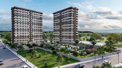 Apartments for sale near the beach in Mersin, Erdemli — property in Mersin (REF 1332)