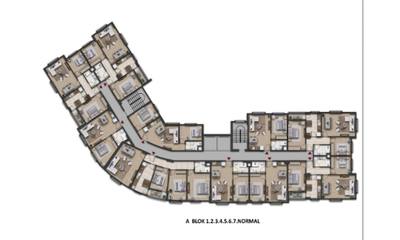 Helt ny fastighet med pool och parkeringsplats under jord i Istanbul, Pendik — property in Istanbul (REF 5002) — photo 22