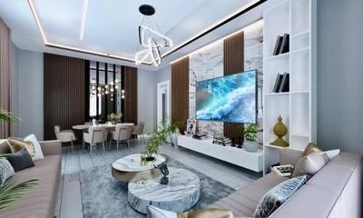 Helt ny fastighet med pool och parkeringsplats under jord i Istanbul, Pendik — property in Istanbul (REF 5002) — photo 12