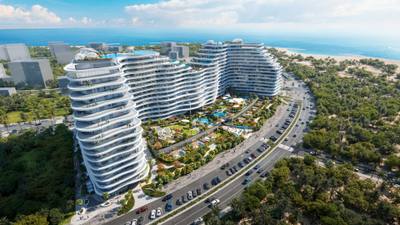 Luxury apartments with modern design on Al Marjan Island ( RAK ) — property in Dubai (REF 10075)