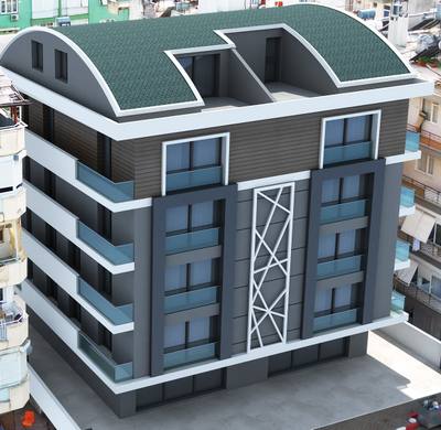 Apartamentos en Venta en Antalya, Muratpaşa — property in Antalya (REF 1414) — photo 1
