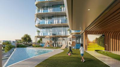 شقق فائقة الفخامة مع أحواض سباحة خاصة في دبي، جزر دبي — property in دبي (REF 10063) — photo 13