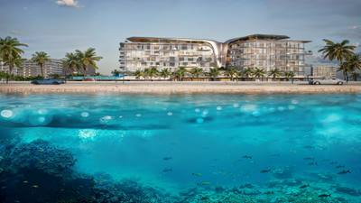 Hotel apartments next to beach with rental income guarantees,&nbsp;Dubai&nbsp;Island in Dubai — photo 3