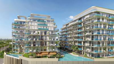 شقق فائقة الفخامة مع أحواض سباحة خاصة في دبي، جزر دبي — property in دبي (REF 10063) — photo 12