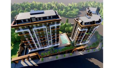 Helt ny fastighet med pool och parkeringsplats under jord i Istanbul, Pendik — property in Istanbul (REF 5002) — photo 4