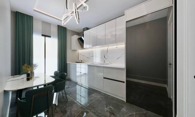 Helt ny fastighet med pool och parkeringsplats under jord i Istanbul, Pendik — property in Istanbul (REF 5002) — photo 7