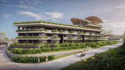 Luxury Mindful Sanctuary Apartments for Sale in Bali, Nuanu City — property in Bali (REF 80037) — photo 1