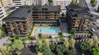 Luxurious spacious apartments for sale in Antalya, Konyaaltı